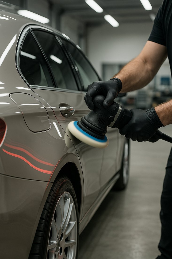 Fahrzeugpflege und Politur durch die Autoklinik Neff
